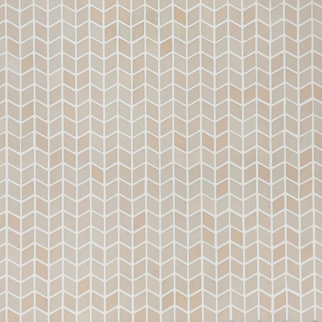 Mini Textured Chevron Blush