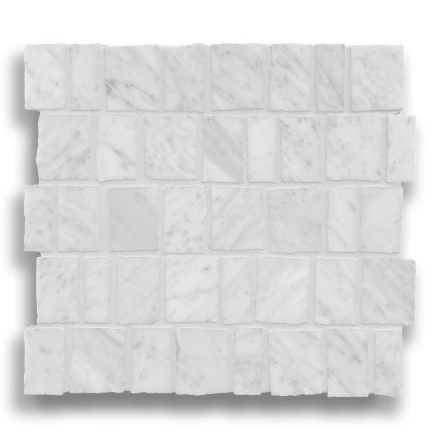DLT90092 Carrara honed mosaic