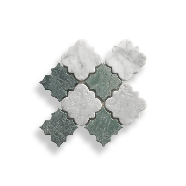 DLT92862 Taj Green / Carrara Weather finish