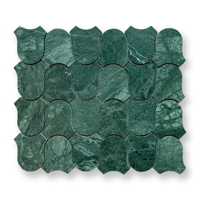 DLT93892 Curve Taj Green Honed