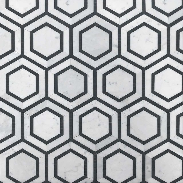 DLT92872 Carrara & nero marquinia