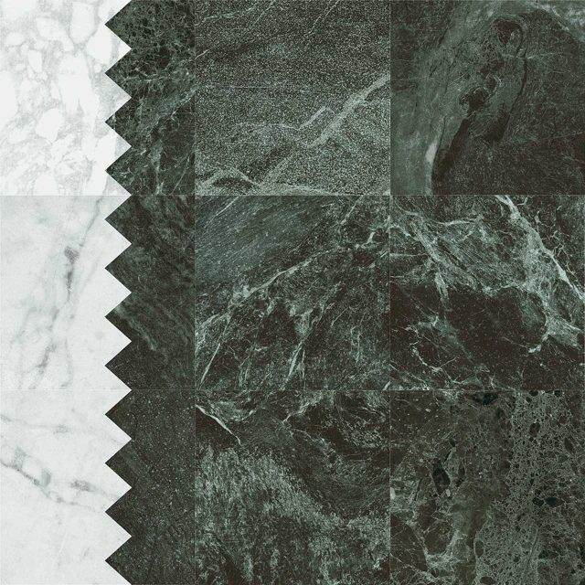 Dandy Comb White Green + Green base