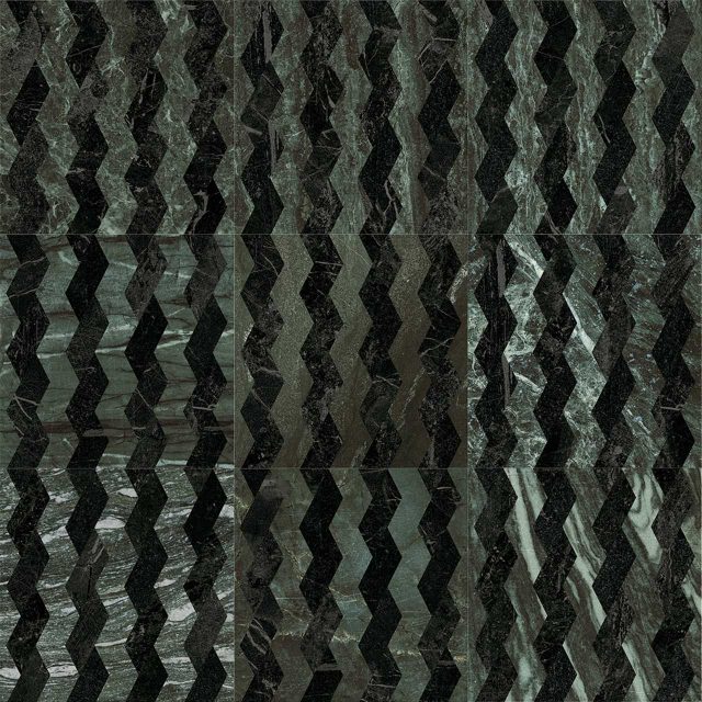 Dandy Ribbon Green Black