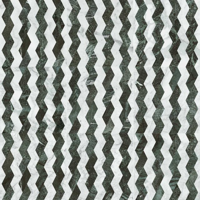 Dandy Ribbon White Green