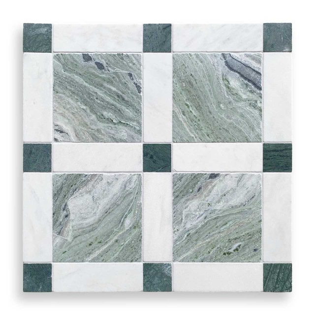 DLT94090 Amazonite Oriental Taj Tumbled