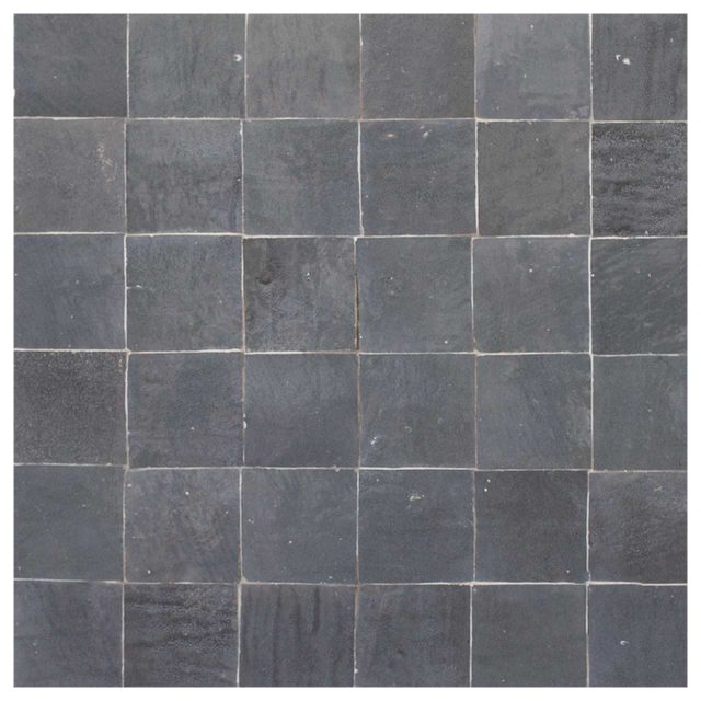 DLT89272 Charcoal Zellige Handmade