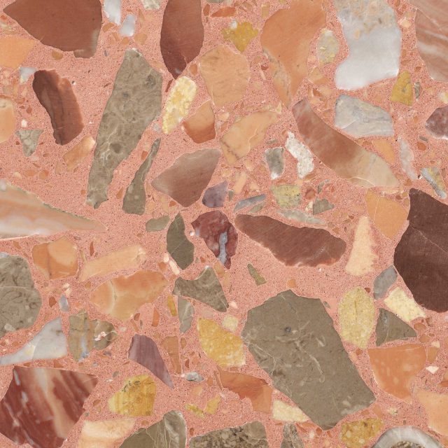 Baked Coral Honed slab